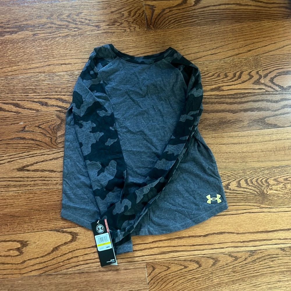 Long Sleeved Camo Under Armour Shirt
